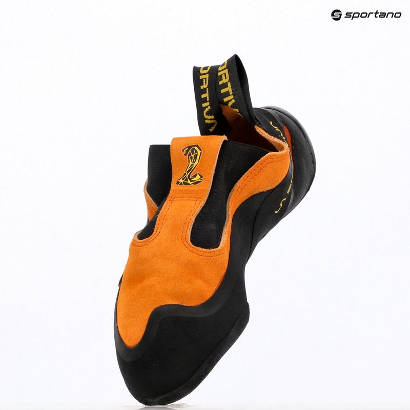 Scarpette da arrampicata La Sportiva Cobra orange 9