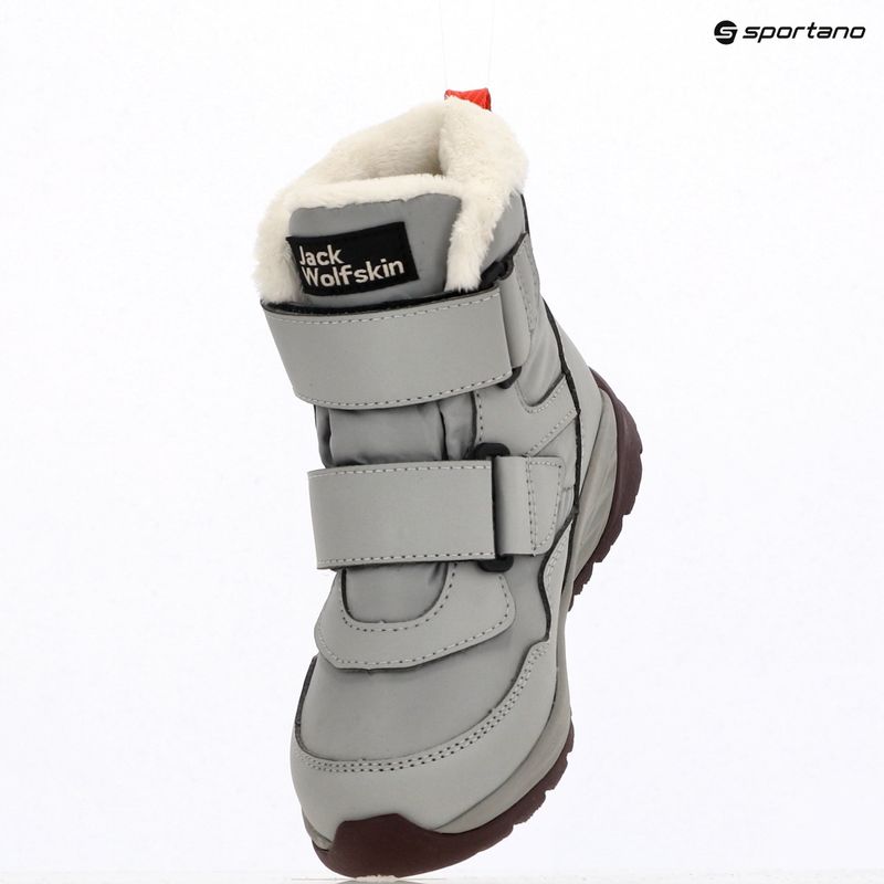 Scarpe per bambini Jack Wolfskin Polar Bear-B Texapore Mid Vc rainstorm 12