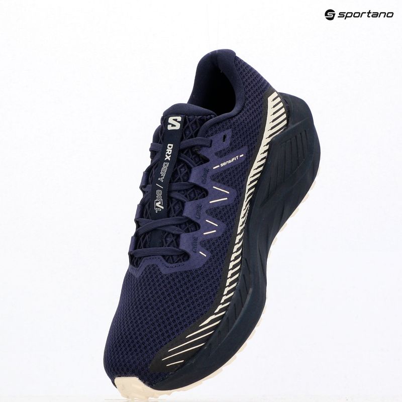 Scarpe da corsa da uomo Salomon DRX Defy Gravel astral aura/maritime blue/vanilla ice 10