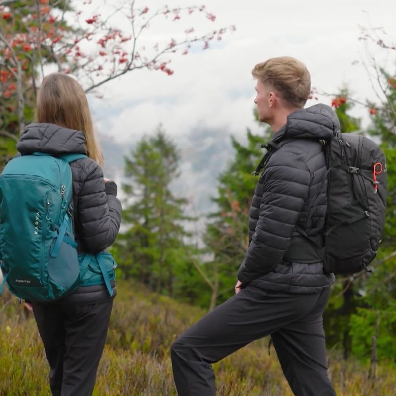 Zaino da trekking KADVA Zivo 10 l nero 13