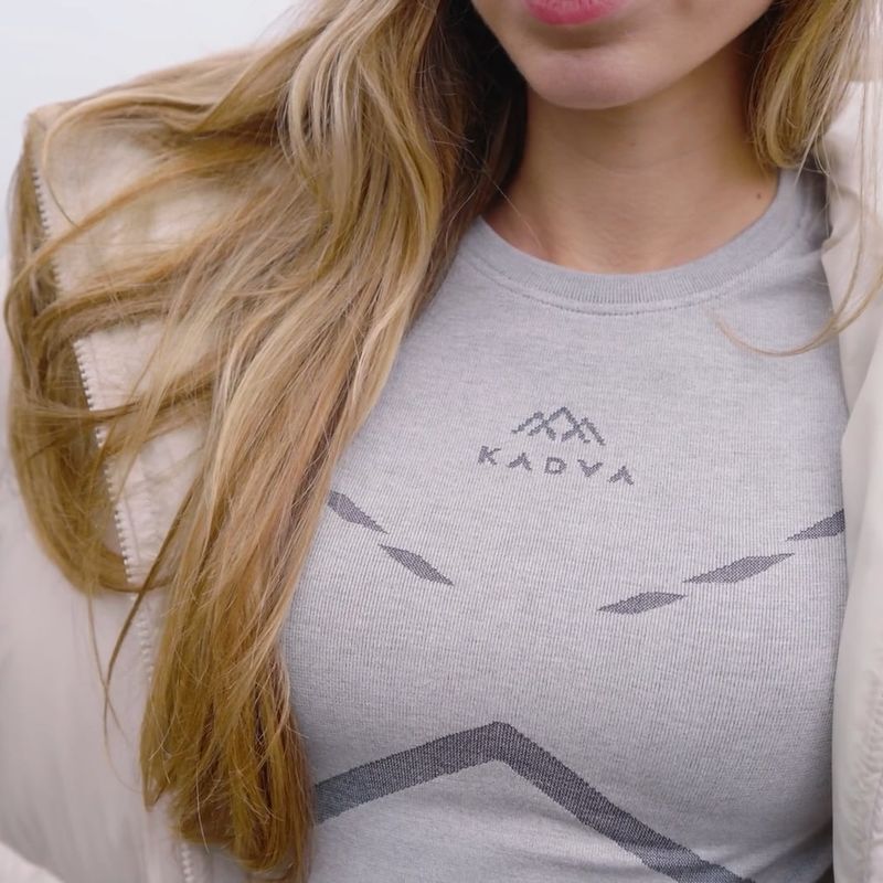 Set di biancheria intima termica da uomo KADVA ALPINESTEP THERMO LIGHT PLUS nero 12