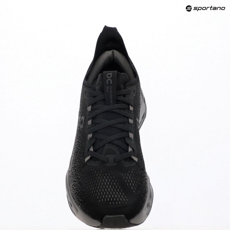 Uomo On Cloudsurfer Max Wide nero/eclipse scarpe da corsa 9