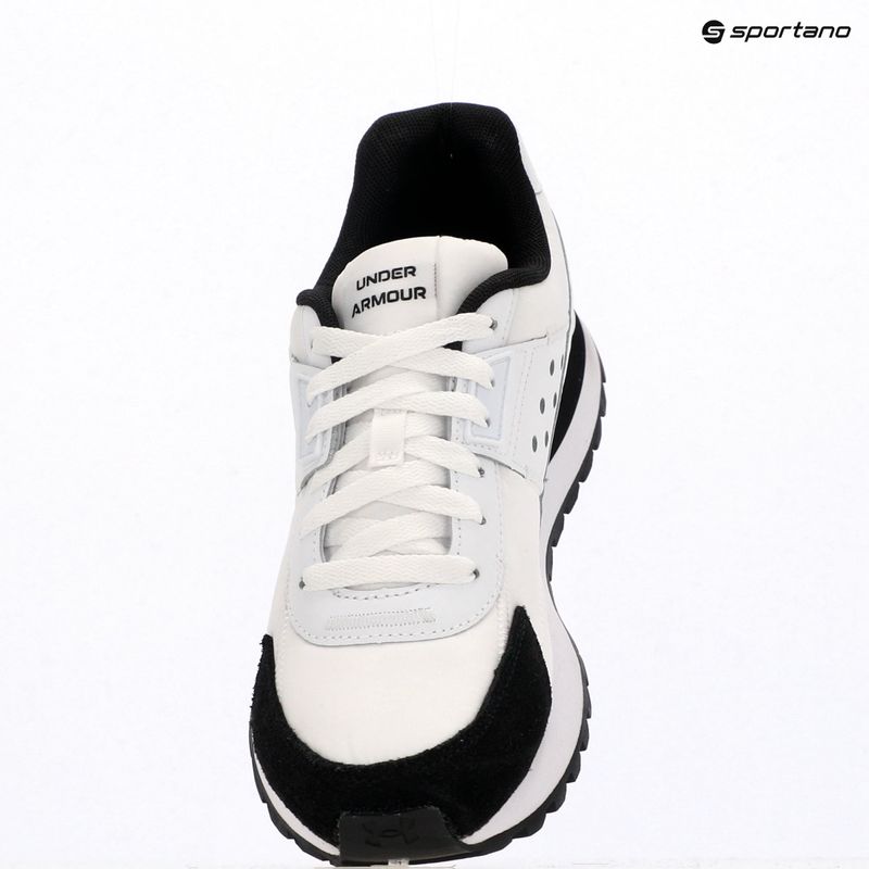 Scarpe da allenamento da uomo Under Armour Essential Runner bianco/nero/nero 11