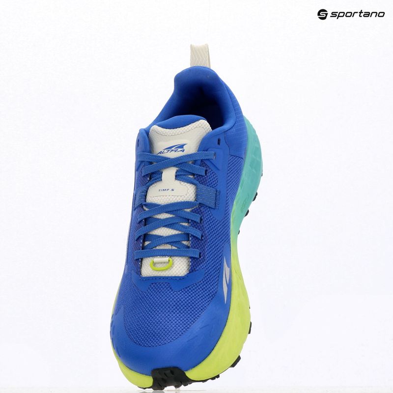 Scarpe da corsa Altra Timp 5 blu/lime da uomo 15