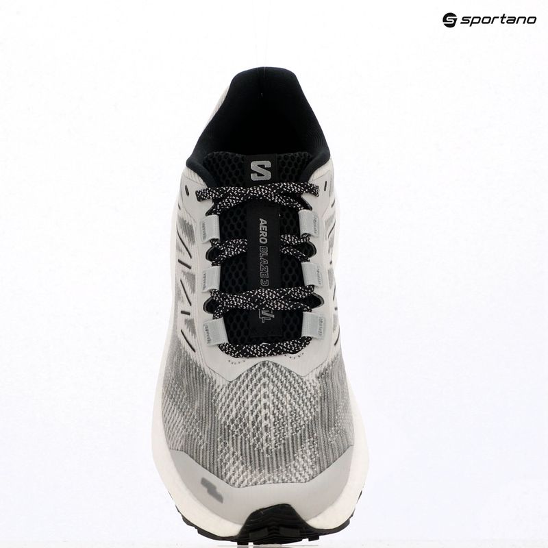 Scarpe da corsa da uomo Salomon Aero Blaze 3 Gravel lunar rock/white/black 17