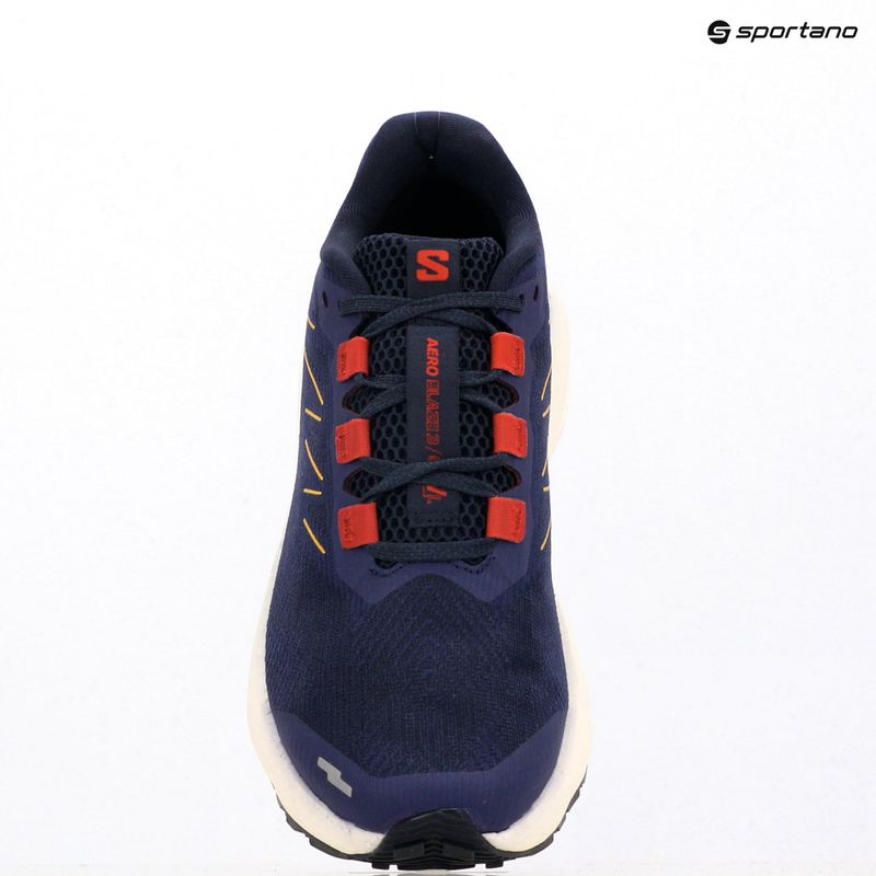 Scarpe da corsa da uomo Salomon Aero Blaze 3 GRVL astral aura/maritime blue/haute red 14