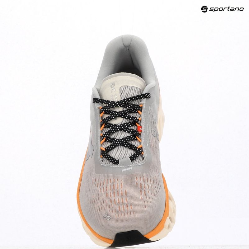 Scarpe da corsa On Cloudmonster 2 glacier/tangerine da uomo 15
