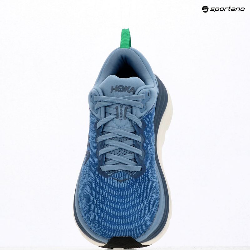 Scarpe da corsa HOKA da uomo Gaviota 5 downpour/thunder cloud 18