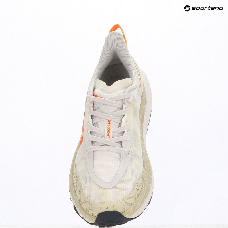 Scarpe da corsa da uomo HOKA Speedgoat 6 white/neon tangerine 17