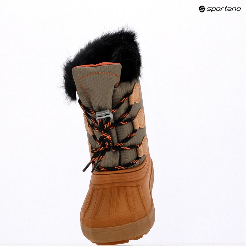 Stivali da neve per bambini BOATILUS Nippy 02 Pelle sintetica pumpkin 9