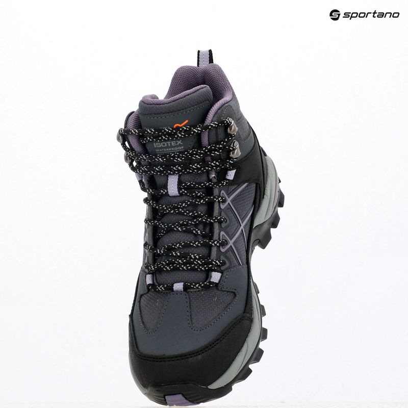 Scarpe da trekking da uomo REGATTA Samaris III seal grey/purple 15