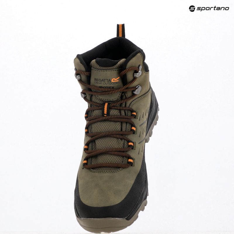 Scarpe da trekking uomo REGATTA Blake olive night/pumpkin spice 19