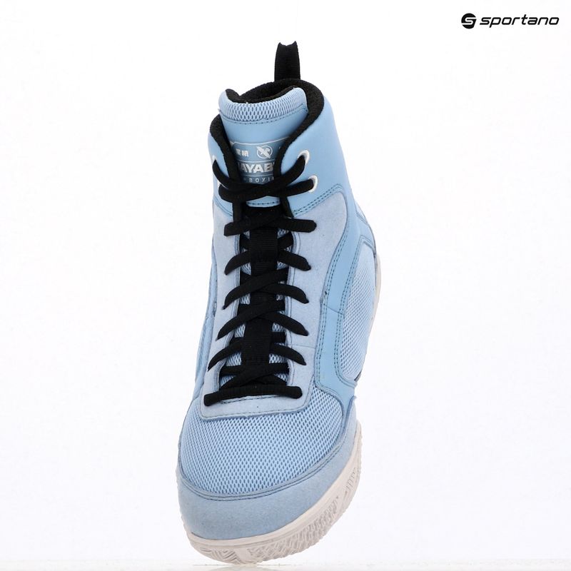 Scarpe da boxe uomo Hayabusa Pro Boxing powder blue 9