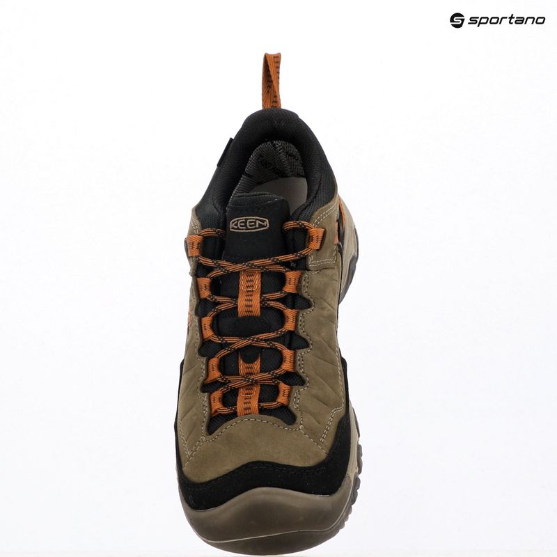 Scarpe da trekking uomo KEEN Targhee IV WP sea turtle/roasted pecan 16