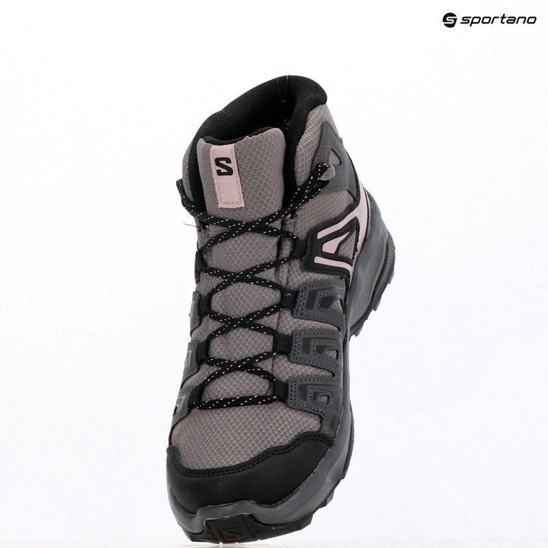 Scarpe da trekking da donna Salomon Extegra GTX Mid henna/run raisin/mahogany rose 15