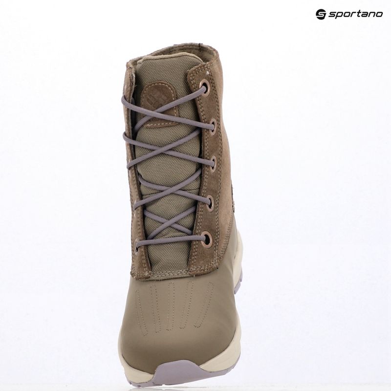 Stivali da neve da donna Columbia Moritza Shield Omni-Heat V2 wet sand/lavender pearl 20