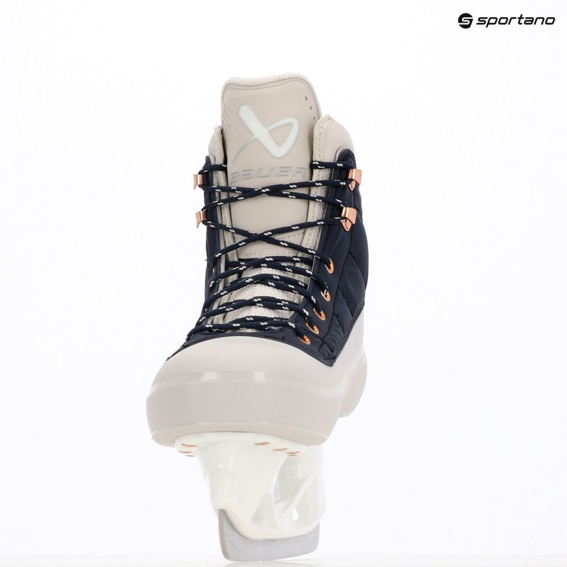 Pattini da ghiaccio Bauer Radiant Heated Sr white/black 14