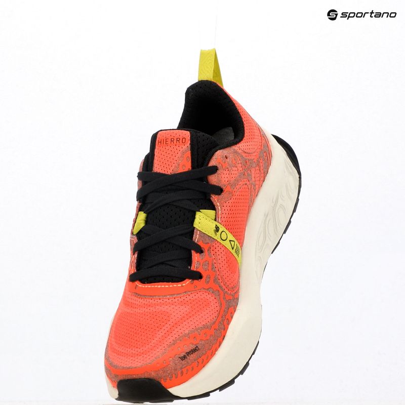 Scarpe da running donna New Balance Fresh Foam X Hierro v8 orange/white/yellow 9