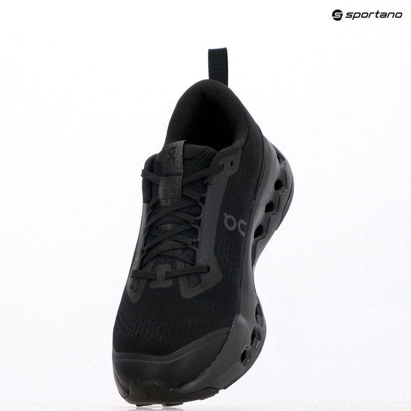 Uomo On Cloudsurfer Trail 2 nero/eclipse scarpe da corsa 15
