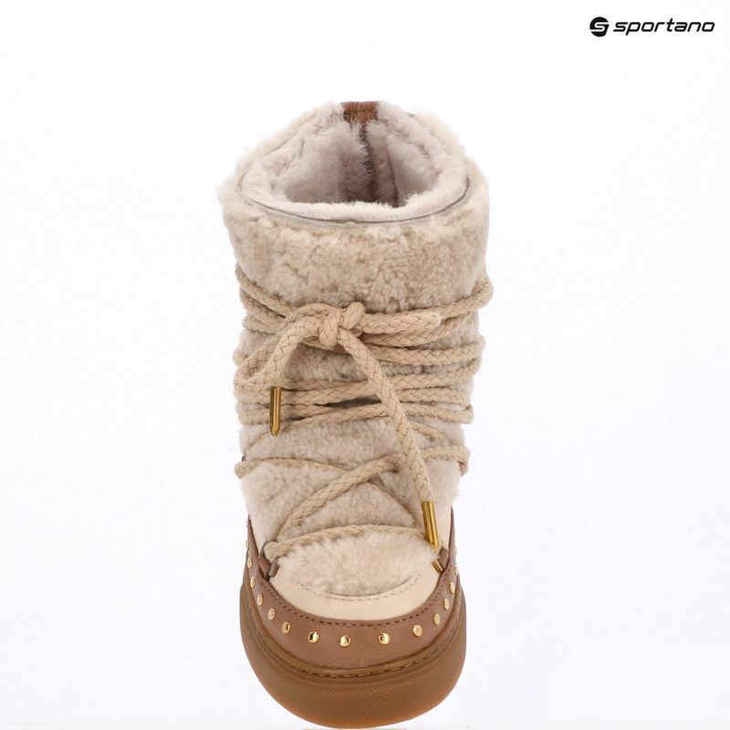 INUIKII stivali da neve da donna Curly Rock beige 9