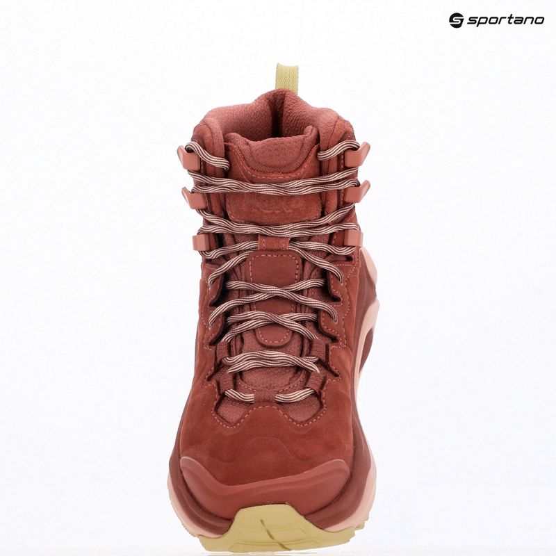 Scarpe da trekking da donna HOKA Kaha 3 GTX rouge/rose latte 18