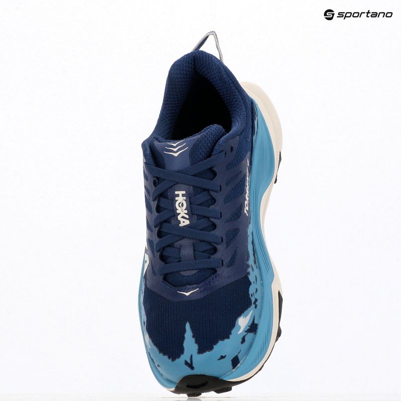 Scarpe da corsa da donna HOKA Torrent 4 midnight blue/alpine blue 18