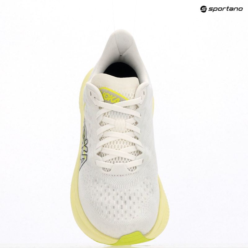 Scarpe da corsa da donna HOKA Mach 6 bianco/neon hoka citrus 18