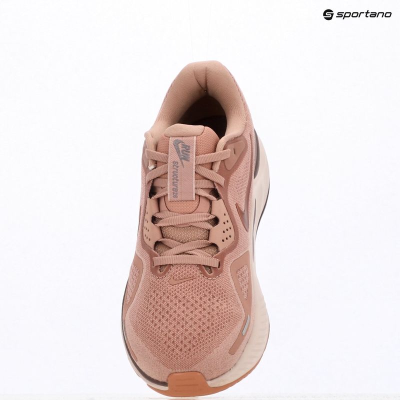 Scarpe da running donna Nike Structure 26 particle pink/taupe grey/silt red/metal rose gold 12