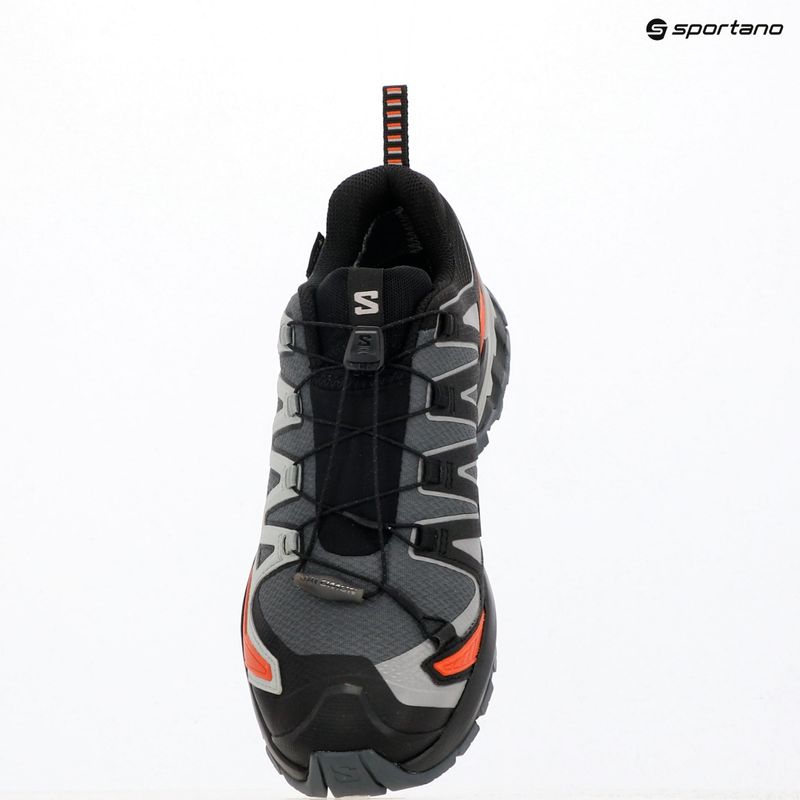 Scarpe da corsa da uomo Salomon XA PRO 3D V9 GTX turbulence/nero/ocra bruciato 16