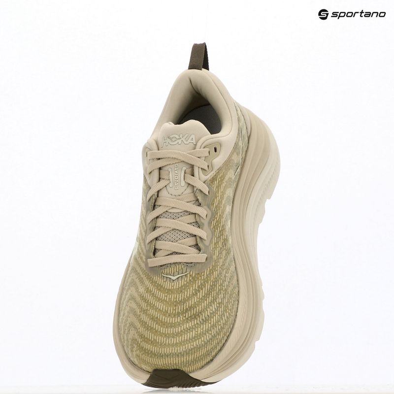 Scarpe da corsa HOKA da uomo Gaviota 5 Fungo ostrica/sale di tartufo 17