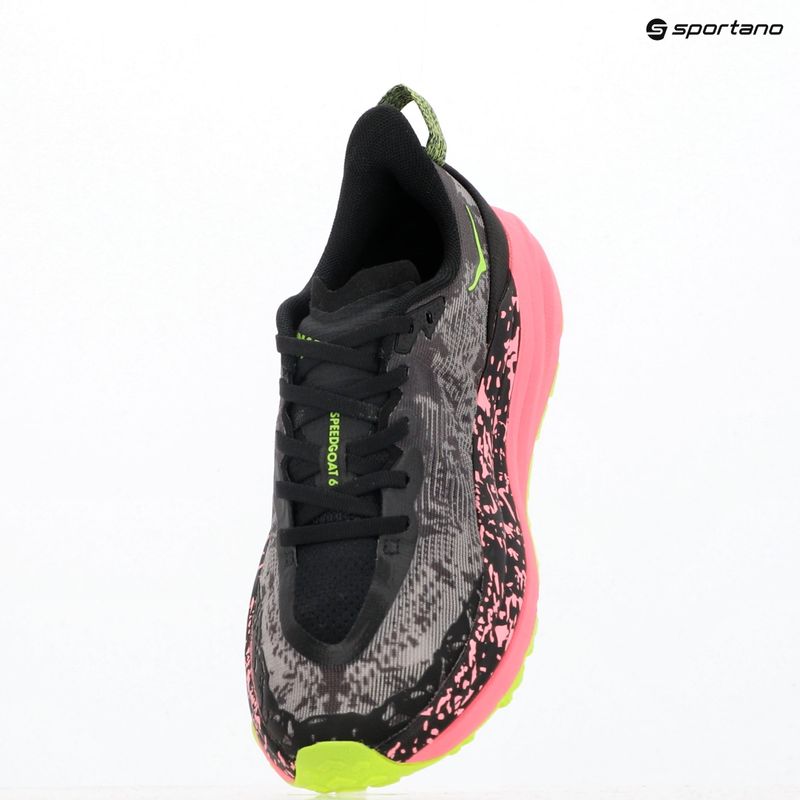 Scarpe da corsa da uomo HOKA Speedgoat 6 nero/stardust 17