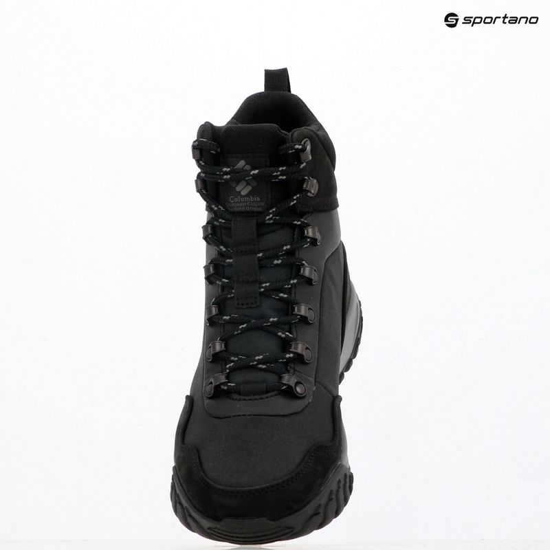 Scarpe da uomo Columbia Burnsider Omni-Heat Infinity black/city grey 13