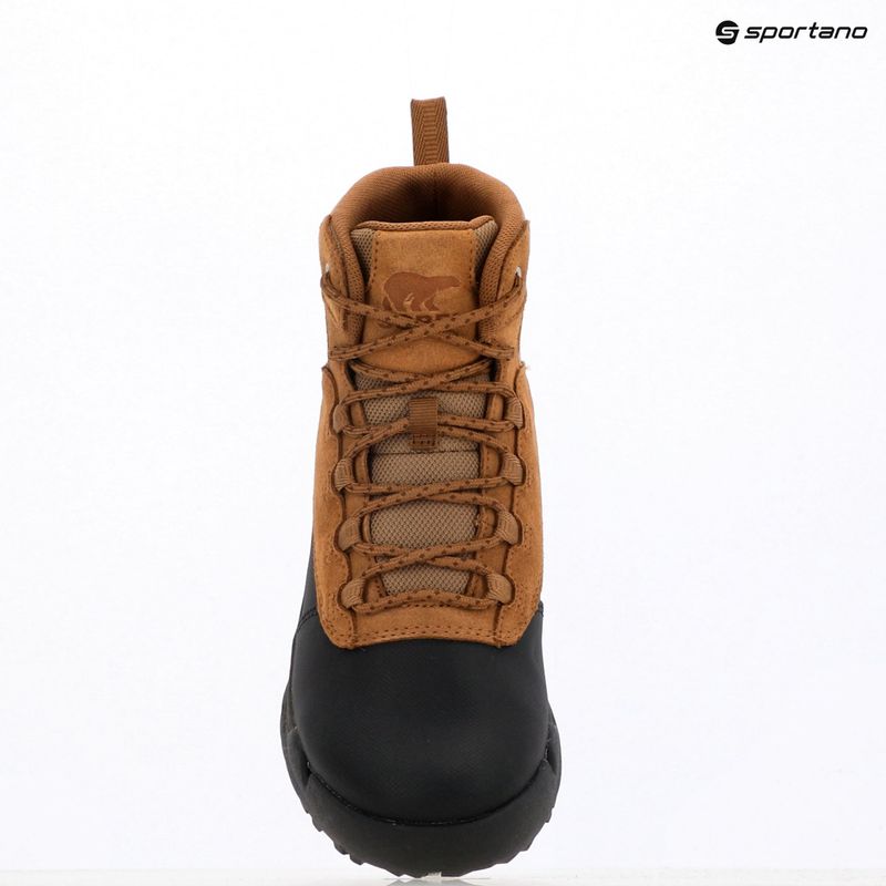 Sorel Buxton Lite Lace Plus Wp Uomo, stivali da neve in alce/nero 11