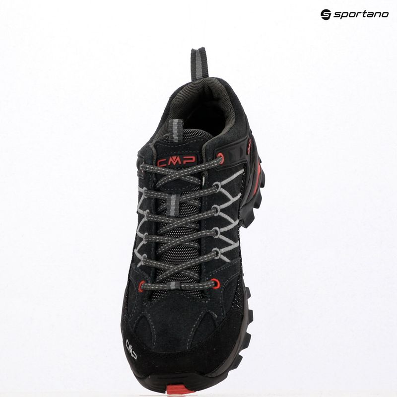 Scarpe da trekking uomo CMP Rigel Low titanium/red 9