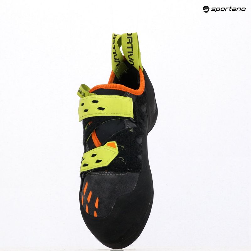 Scarpette da arrampicata uomo La Sportiva Tarantula carbon/lime punch 16