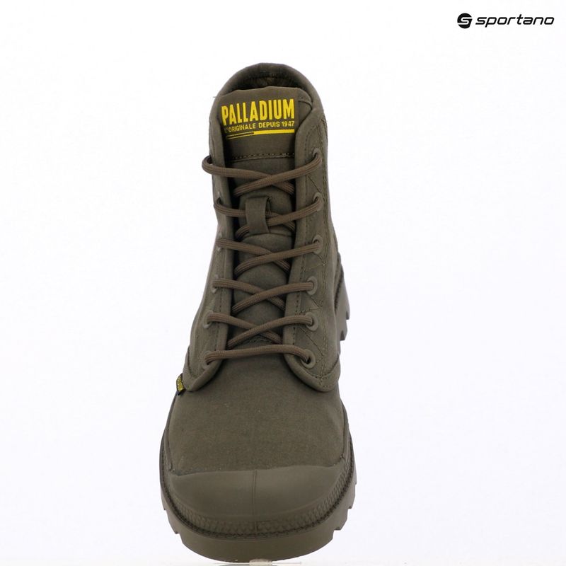 Palladium Pampa Hi Dare II oliva stivali notturni 15
