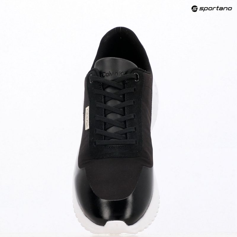 Scarpe da donna Calvin Klein YW0YW02016 Eva Runner Lace Up Mat Mix 0GN black/gun metal 9
