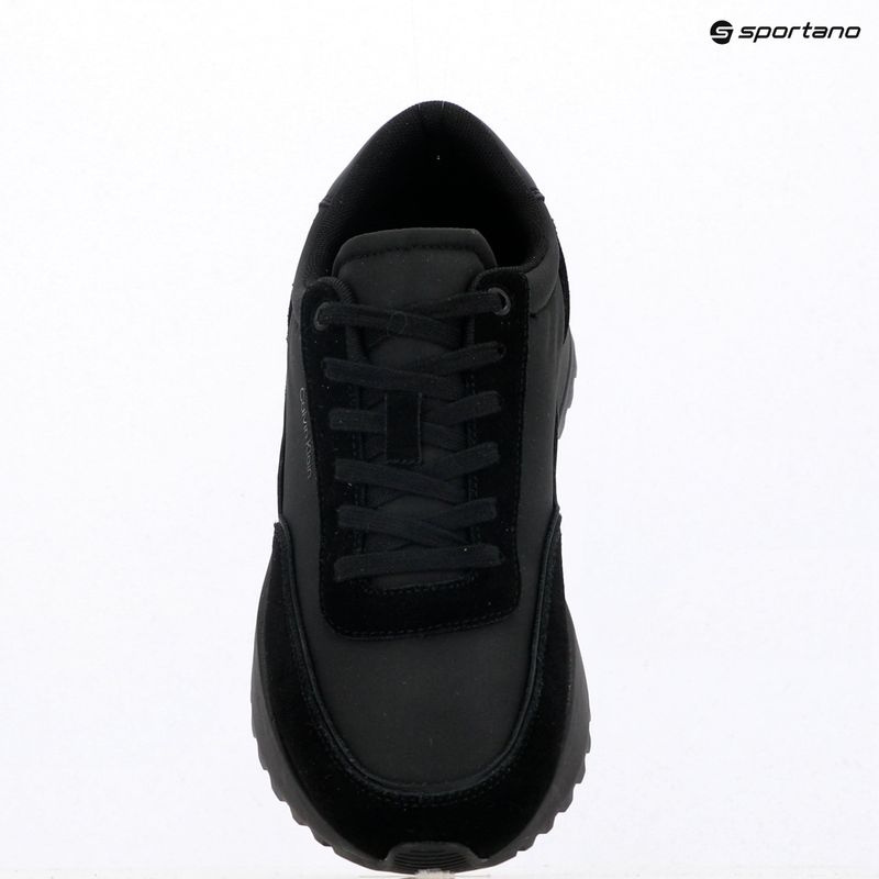 Sneakers uomo Calvin Klein HM0HM01714 basse stringate triple black 9