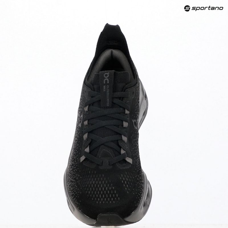 Scarpe da corsa On Cloudsurfer Max Wide donna nero/eclipse 9