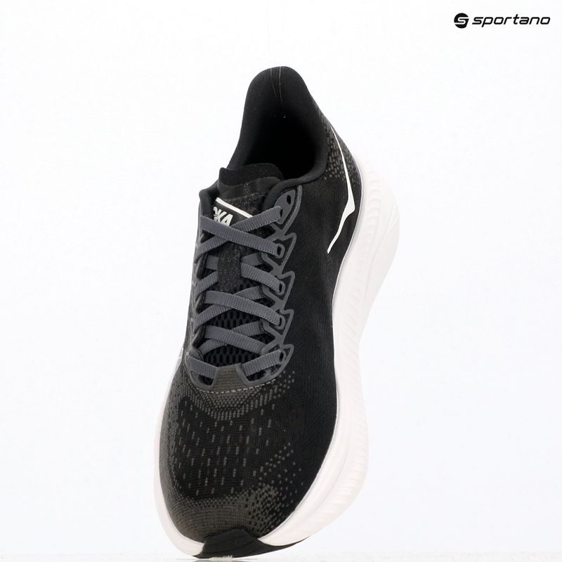 Scarpe da corsa da donna HOKA Mach 6 nero/bianco 16