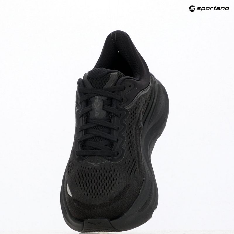 Scarpe da corsa da donna HOKA Bondi 9 Wide nero/nero 18