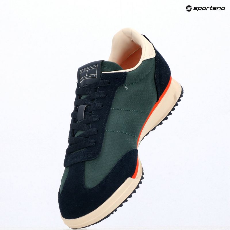 Scarpe da uomo Tommy Jeans Retro Runner Cleated Winter dark night navy 9