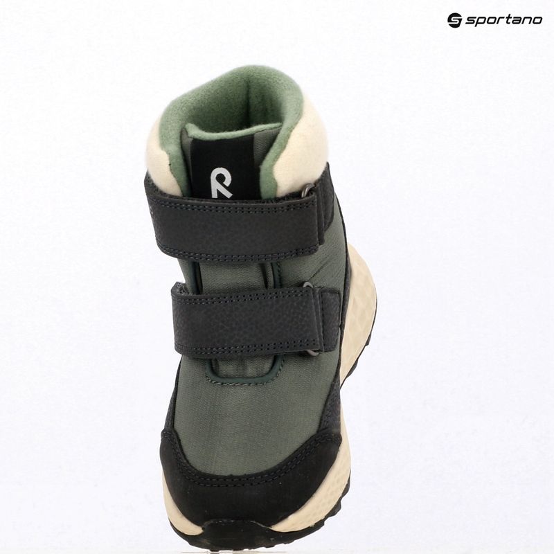 Stivali da neve per bambini Reima Hallava thyme green 10