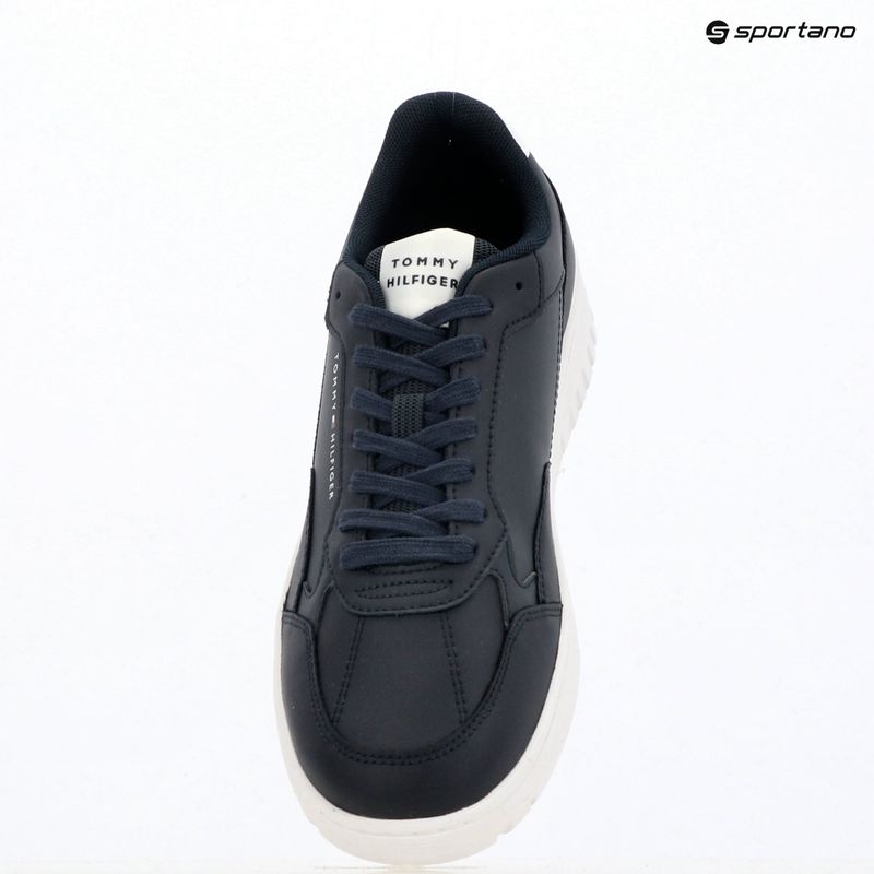 Scarpe da uomo Tommy Hilfiger Basket Core Stripes desert sky 9