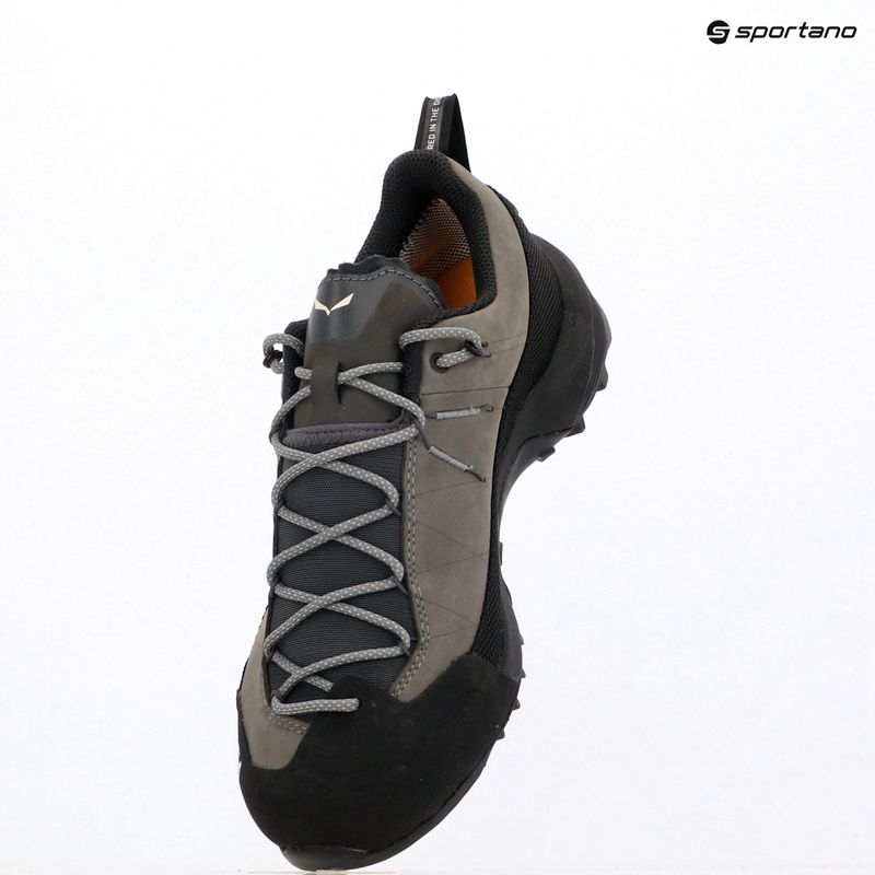 Scarpe da avvicinamento da uomo Salewa Wildfire Leather 2 GTX quiet shade/black 12