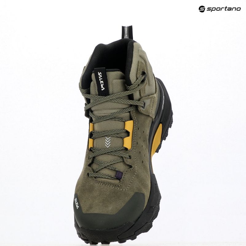 Scarpe da trekking uomo Salewa Pedroc 2 Leather Mid PTX faded green/dark olive 9