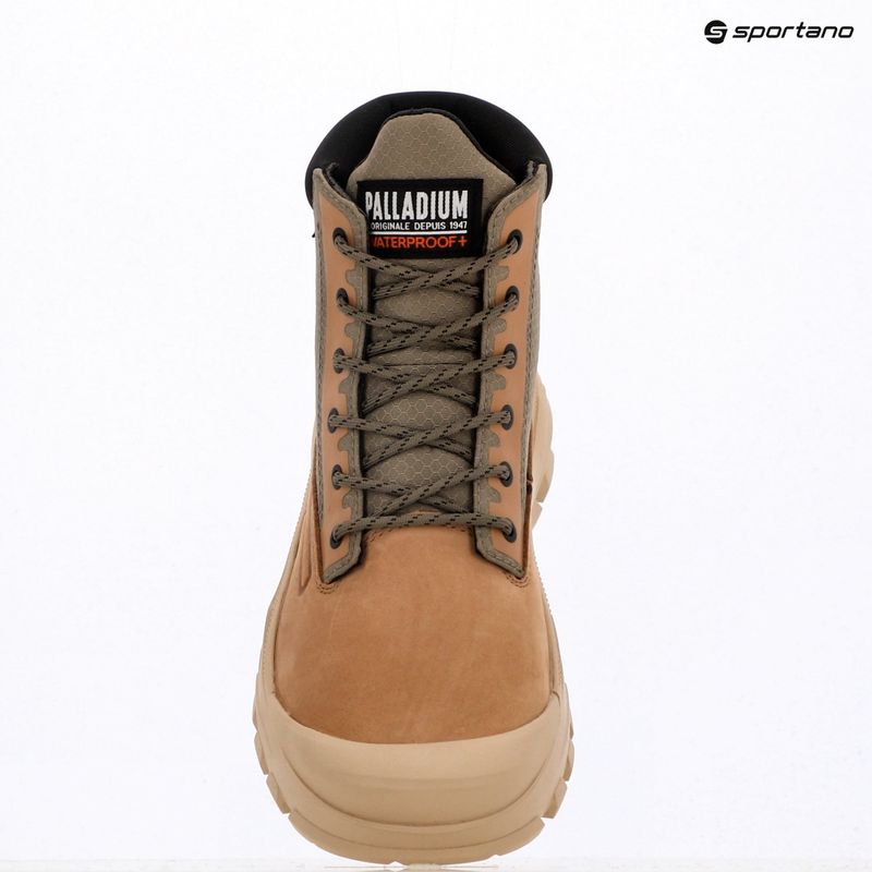 Stivali Palladium Pallarider SC WP+ verde scuro/marrone per uomo 9