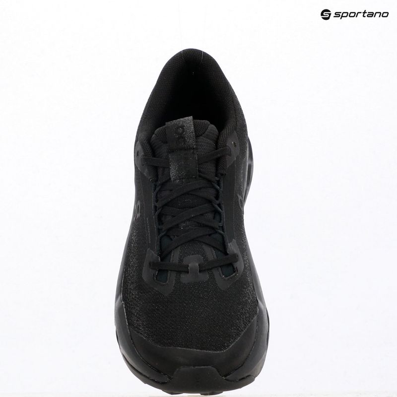 Scarpe da corsa da donna On Cloudsurfer Trail 2 Waterproof nero/nero 9