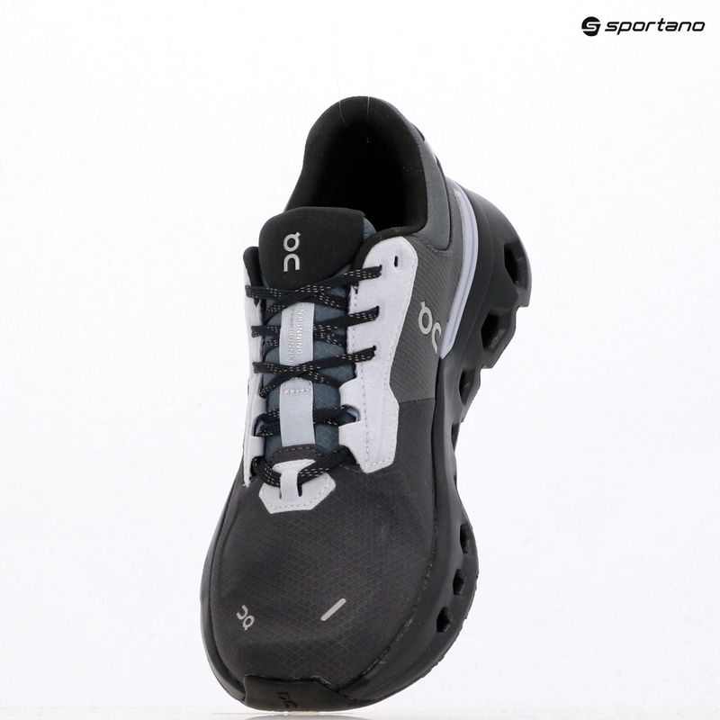 Scarpe da corsa On Cloudrunner 2 impermeabili in ferro/nimbus da donna 8