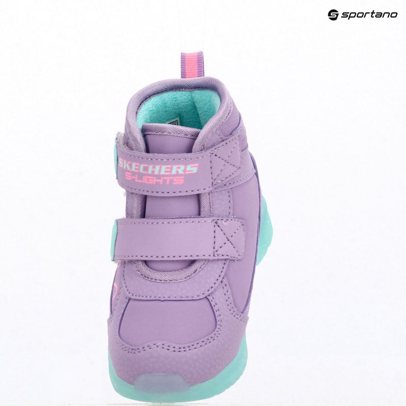 Scarpe da bambino SKECHERS Illumi-Brights Polar Steppers lavanda/multicolore 16